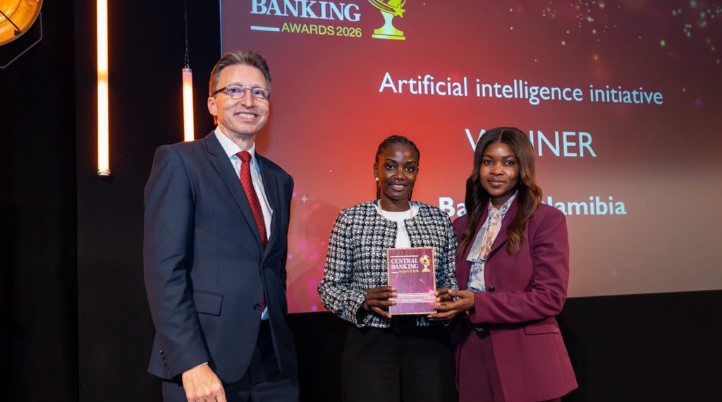 Bank of Namibia wins international AI award for financial sector innovation