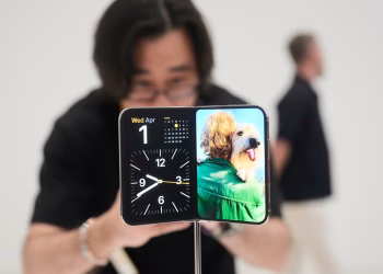 Apple unveils folding iPhone Duo as new CEO takes center stage